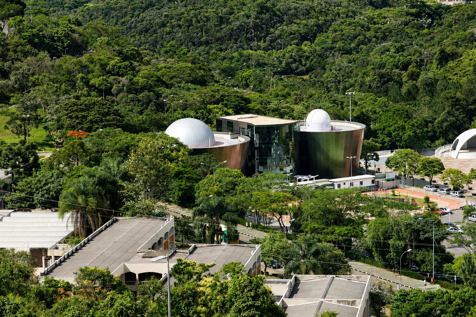 Vista aérea do Campus da UFJF